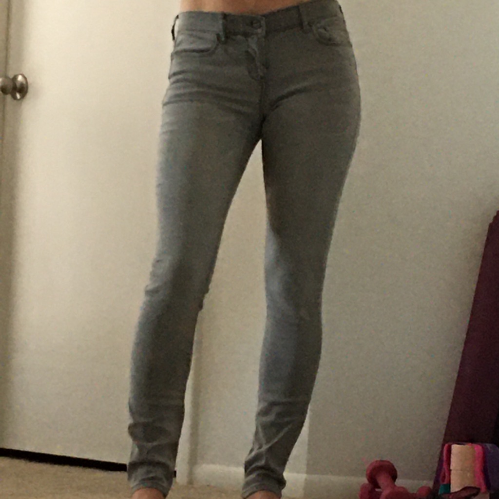 Dkny Gray Jeans